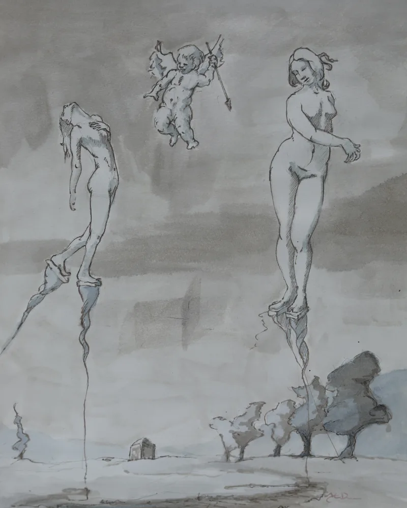steve duncan art cupids arrow